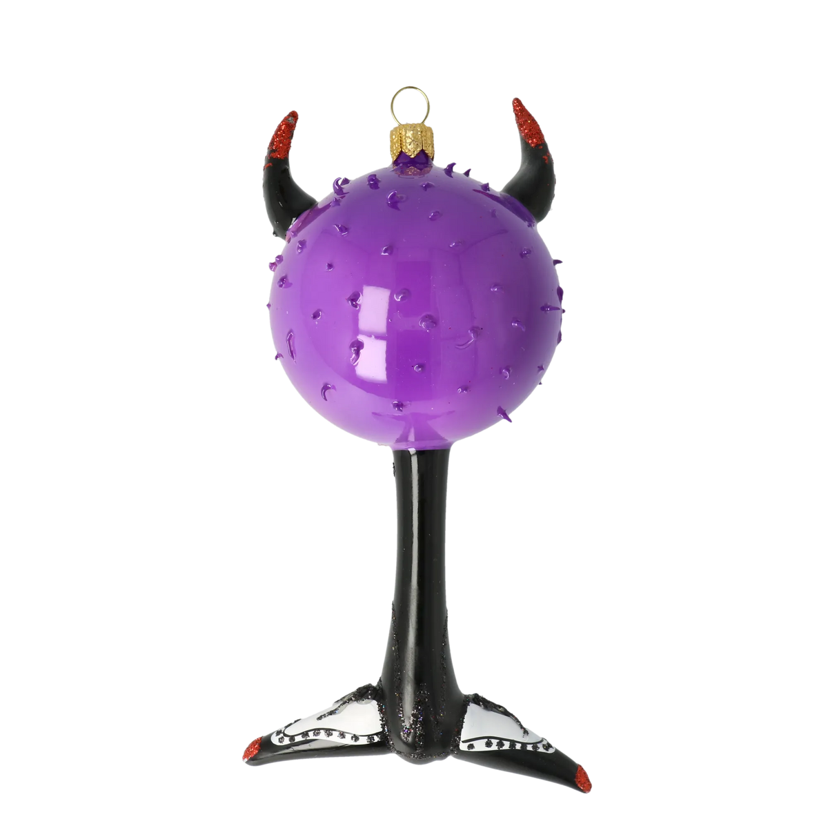 Polished Imp | Hand-Painted Glass Ornament | Blubom 2021-052