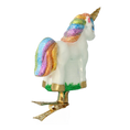 Load image into Gallery viewer, Rainbow Prism Unicorn Premium christmas glass ornament 2021-054
