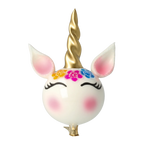 Serene Petal Spirit | Hand-Painted Glass Ornament | Blubom 2021-056