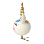 Serene Petal Spirit | Hand-Painted Glass Ornament | Blubom 2021-056