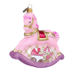 Gentle Nursery Rhythm | Hand-Painted Glass Ornament | Blubom 2021-059