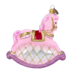 Gentle Nursery Rhythm | Hand-Painted Glass Ornament | Blubom 2021-059