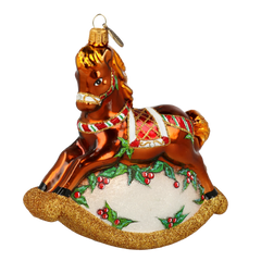 Chestnut Holly Rocking Horse