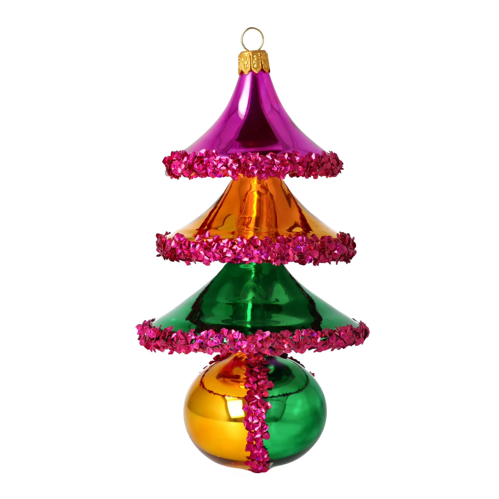 Candy Pop  Tree Handmade Glass Christmas ornament 2021-064