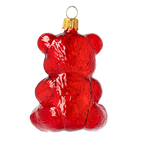 Sweet Ruby Cub | Hand-Painted Glass Ornament | Blubom 2021-071