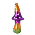 Załaduj obraz do przeglądarki galerii, Amethyst Enchanted Mushroom Premium christmas glass ornament 2021-080
