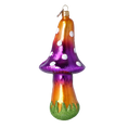 Załaduj obraz do przeglądarki galerii, Amethyst Enchanted Mushroom Premium christmas glass ornament 2021-080
