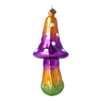 Twilight Dotted Sentry | Hand-Painted Glass Ornament | Blubom 2021-080