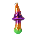 Załaduj obraz do przeglądarki galerii, Enchanted Amethyst Mushroom Premium christmas glass ornament 2021-081
