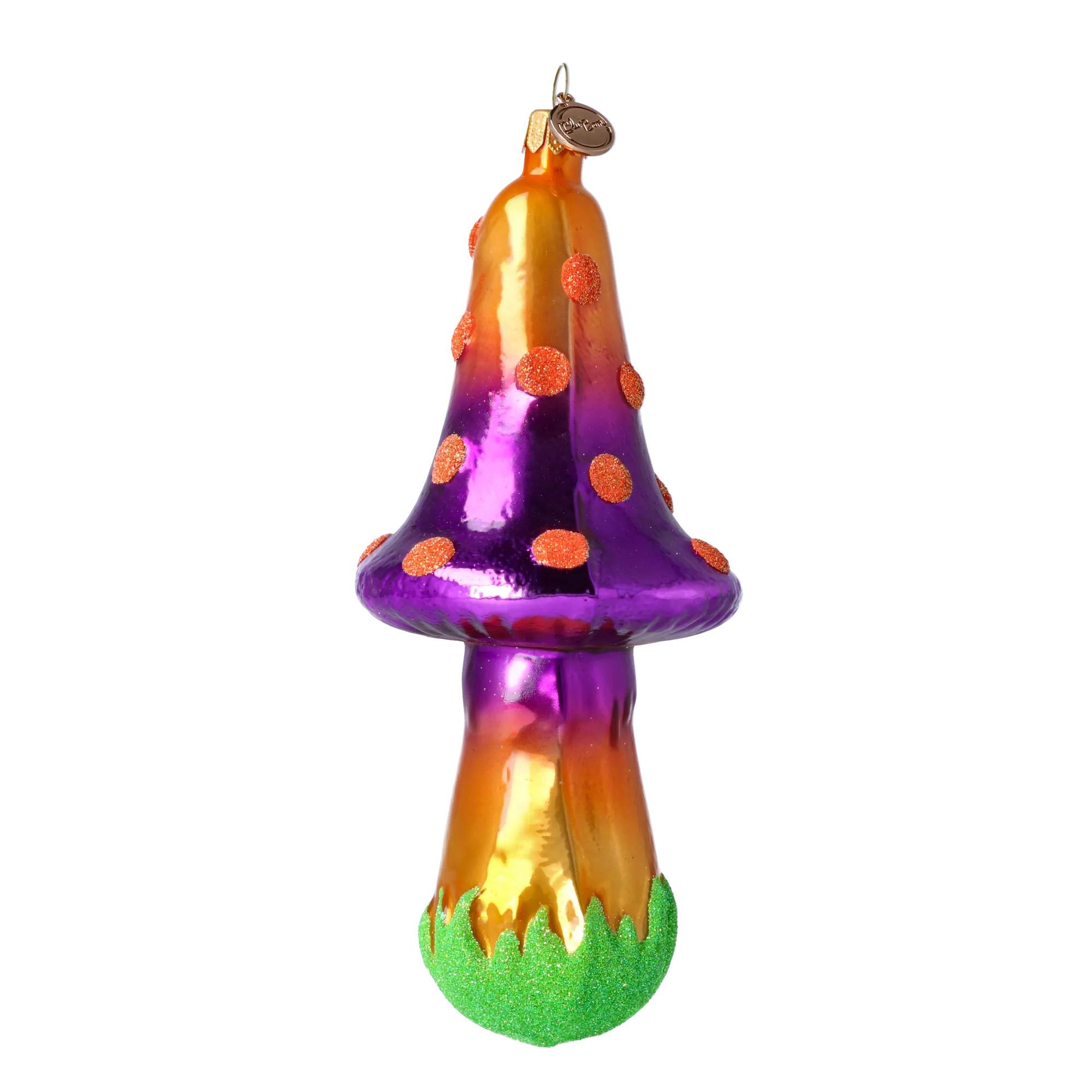 Enchanted Amethyst Mushroom Premium christmas glass ornament 2021-081