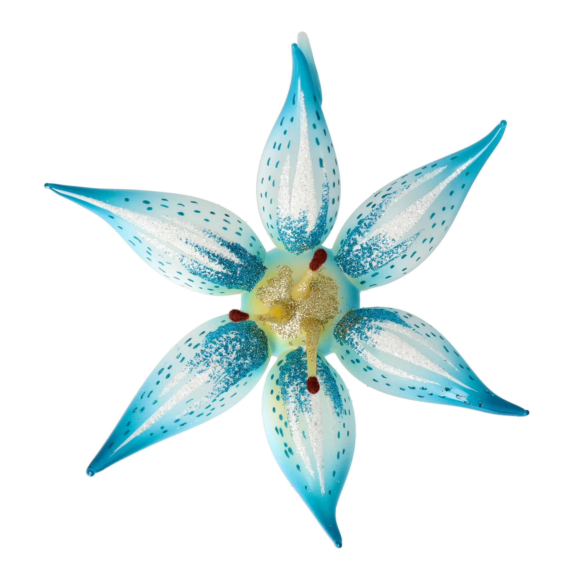 Wild Lily in Turquoise