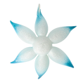Załaduj obraz do przeglądarki galerii, Azure Starlight Lily Premium christmas glass ornament 2021-087

