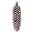 Dormant Alpine Bronze | Hand-Painted Glass Ornament | Blubom 2021-123