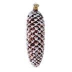 Dormant Alpine Bronze | Hand-Painted Glass Ornament | Blubom 2021-123