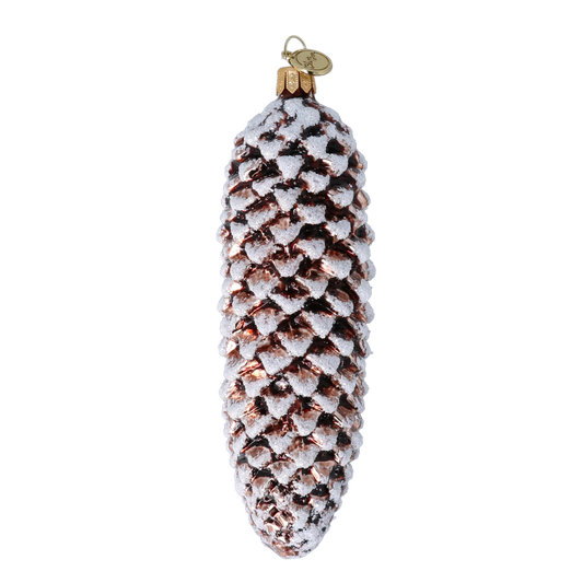 Queen of the Winter Woods. Handmade Glass Christmas ornament. 2021-123