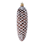 Dormant Alpine Bronze | Hand-Painted Glass Ornament | Blubom 2021-123