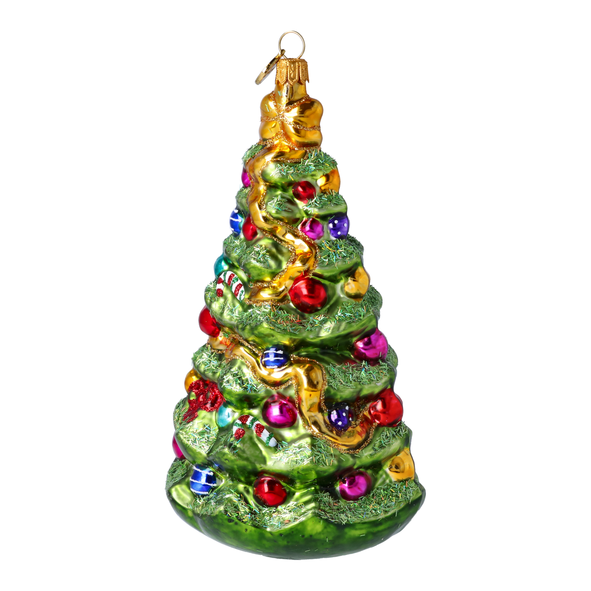 Choinka z bombeczkami Szklana Ozdoba