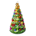 Load image into Gallery viewer, Emerald Jeweled Fir Premium christmas glass ornament 2021-129
