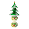 Emerald Forest Hymn | Hand-Painted Glass Ornament | Blubom 2021-131