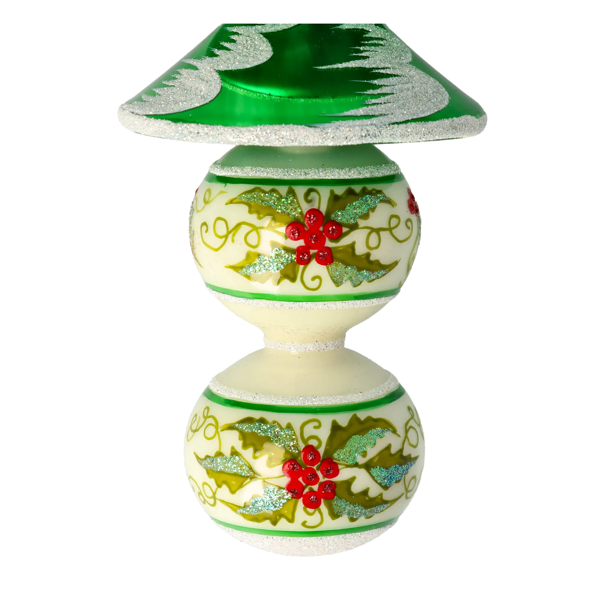 Christmas Tree. Handmade Glass Christmas ornament. 2021-131