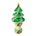 Load image into Gallery viewer, Christmas Tree. Handmade Glass Christmas ornament. 2021-131

