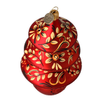 Cinnabar Folklore | Hand-Painted Glass Ornament | Blubom 2021-133