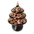 Load image into Gallery viewer, Midnight Bloom Tree Handmade Glass Christmas ornament 2021-134
