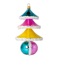 Załaduj obraz do przeglądarki galerii, Sweetberry Tree Handmade Glass Christmas ornament free blown glass 2021-140
