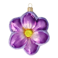 Amethyst Morning Stillness | Hand-Painted Glass Ornament | Blubom 2021-153