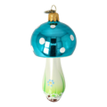 Silent Azure Spore | Hand-Painted Glass Ornament | Blubom 2021-162