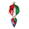 Load image into Gallery viewer, Aurora Crown Jewel Handmade Glass Christmas ornament free blowing 2021-175
