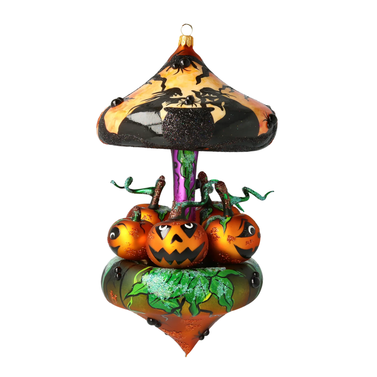 Coven Ember Vigil | Hand-Painted Glass Ornament | Blubom 2021-205