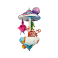 Load image into Gallery viewer, Ocean Fairytale Carousel Handmade Glass Christmas ornament
