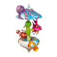 Załaduj obraz do przeglądarki galerii, Ocean Fairytale Carousel Handmade Glass Christmas ornament 2021-213
