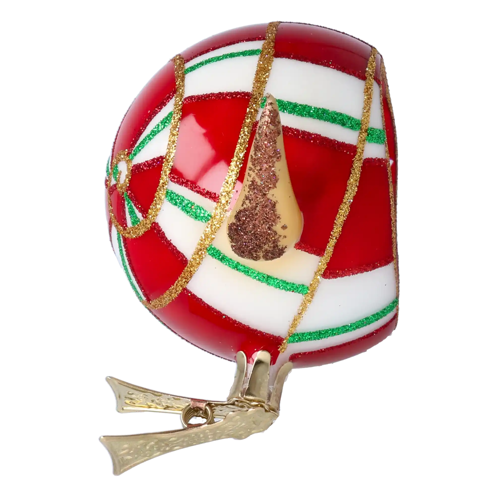 Ślimak Reflektor Szklana Ozdoba