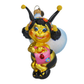Radiant Nectar Messenger | Hand-Painted Glass Ornament | Blubom 2022-003