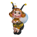 Radiant Honey Scout | Hand-Painted Glass Ornament | Blubom 2022-005