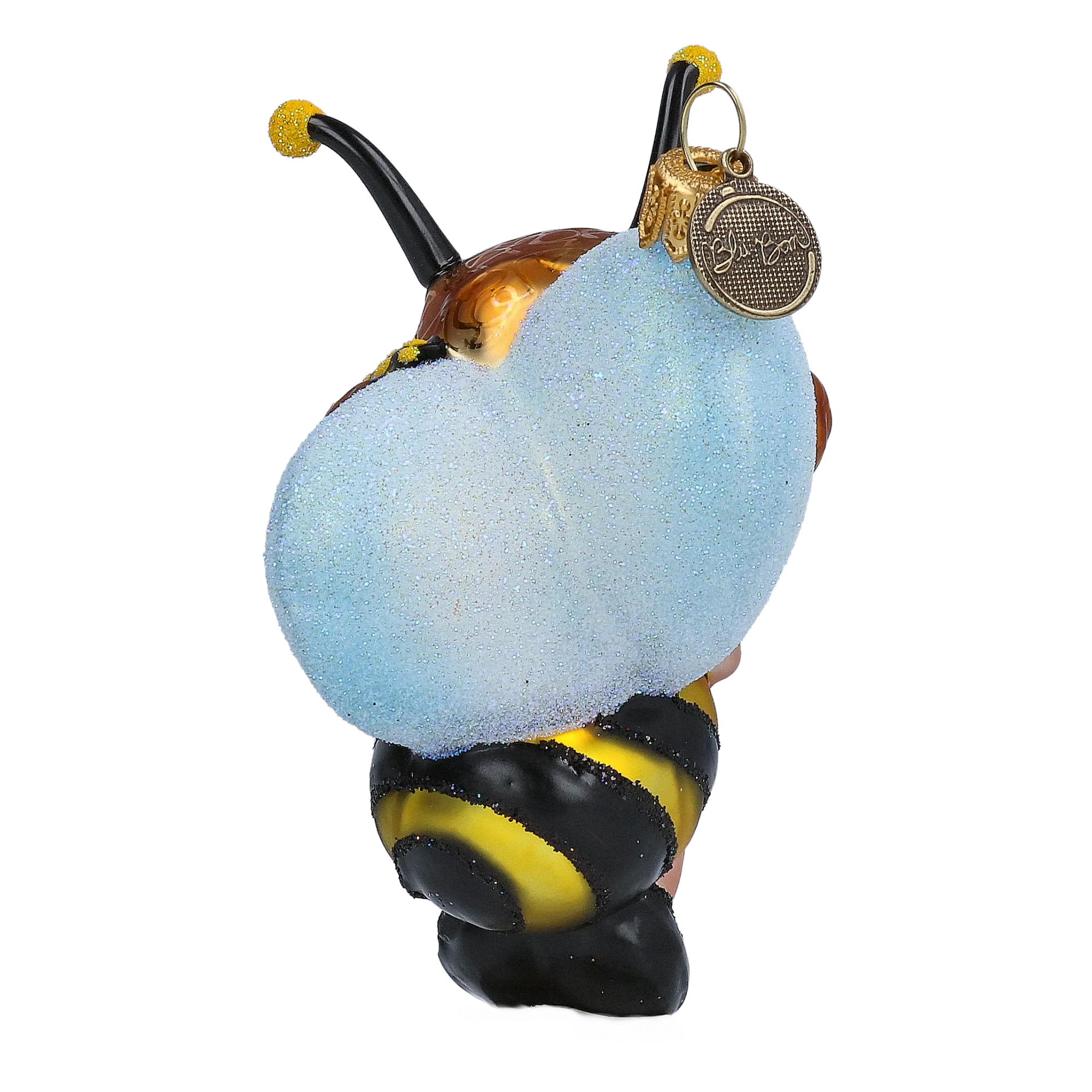 Golden Bee Maiden Premium christmas glass ornament 2022-005