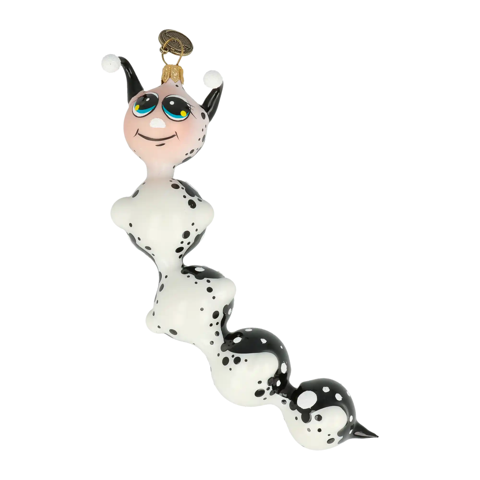 Gąsienica Szklana Ozdoba Dżdżownica