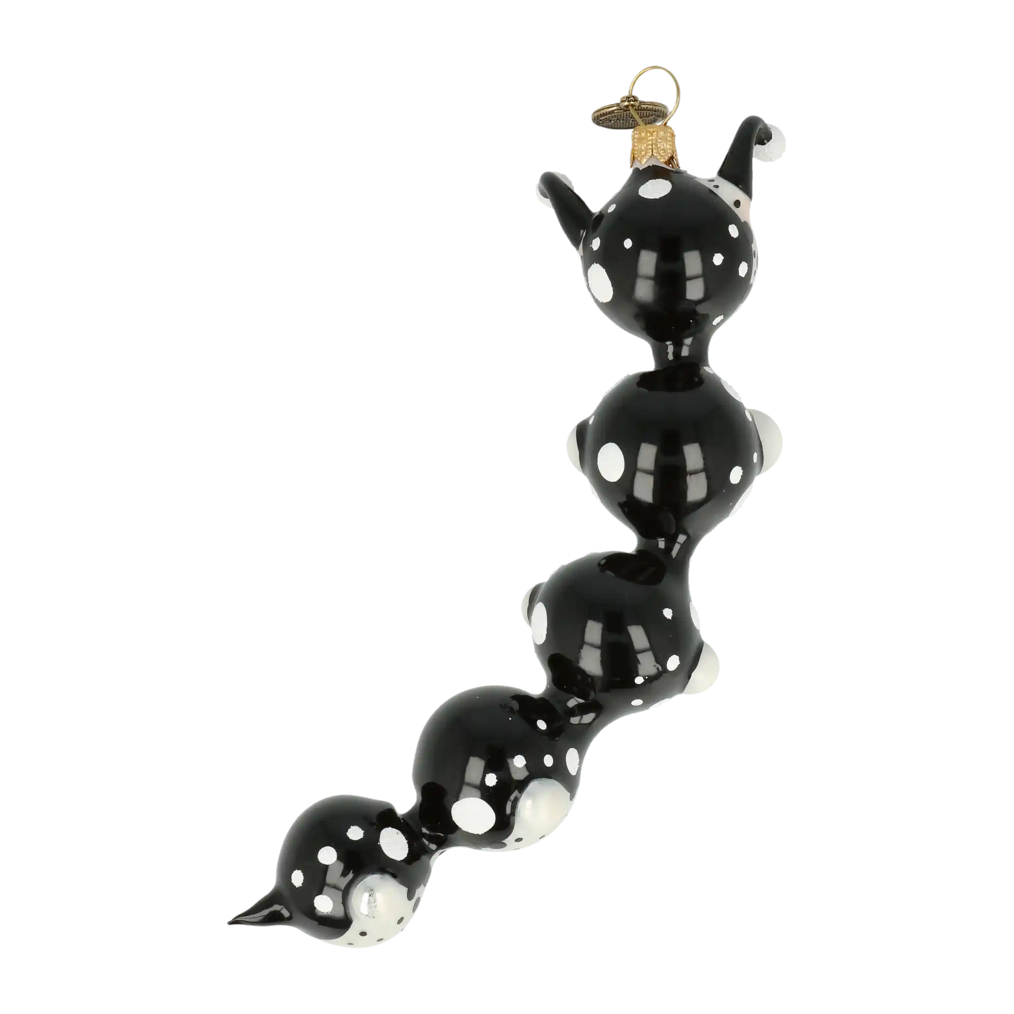 Gąsienica Szklana Ozdoba Dżdżownica