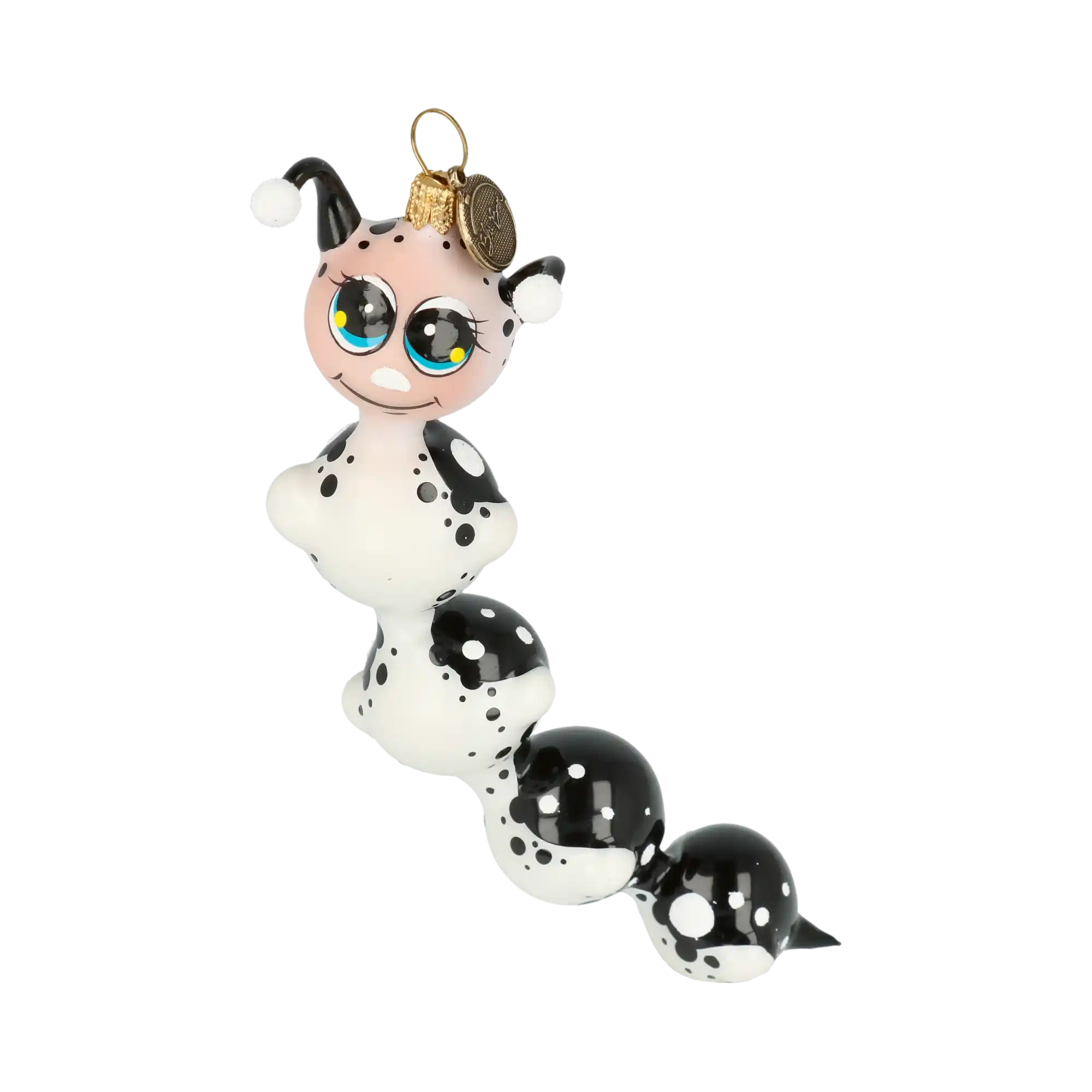 Gąsienica Szklana Ozdoba Dżdżownica