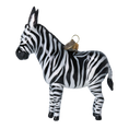 Załaduj obraz do przeglądarki galerii, Serengeti Zebra Premium christmas glass ornament 2022-021
