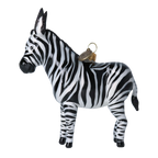 Stately Midnight Nomad | Hand-Painted Glass Ornament | Blubom 2022-021