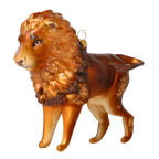 Tawny Sovereign | Hand-Painted Glass Ornament | Blubom 2022-023