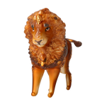 Tawny Sovereign | Hand-Painted Glass Ornament | Blubom 2022-023
