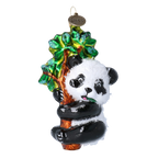 Gentle Bamboo Voyager | Hand-Painted Glass Ornament | Blubom 2022-024