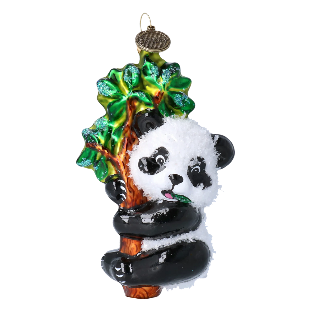 Gentle Bamboo Voyager | Hand-Painted Glass Ornament | Blubom 2022-024