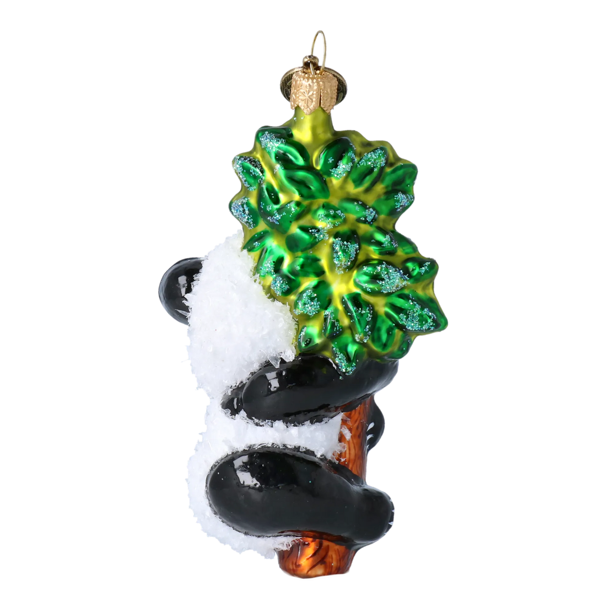 Gentle Bamboo Voyager | Hand-Painted Glass Ornament | Blubom 2022-024