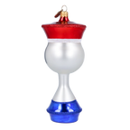Gallant Cadet | Hand-Painted Glass Ornament | Blubom 2022-039