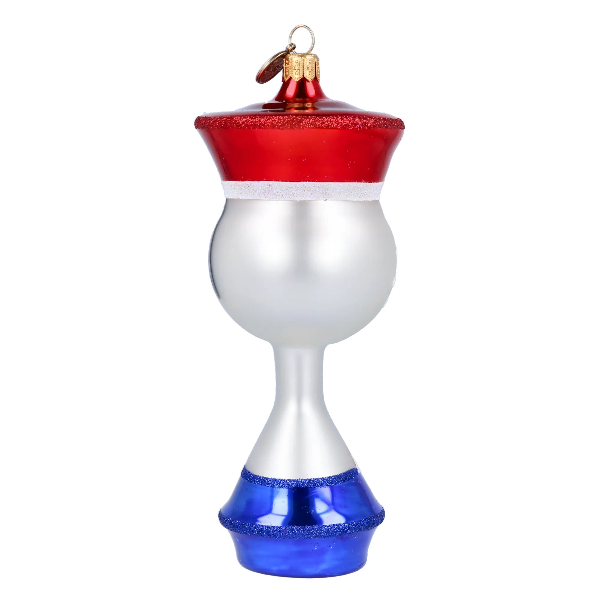 Vintage Sailor Duck. Handmade Glass Christmas ornament. 2022-039